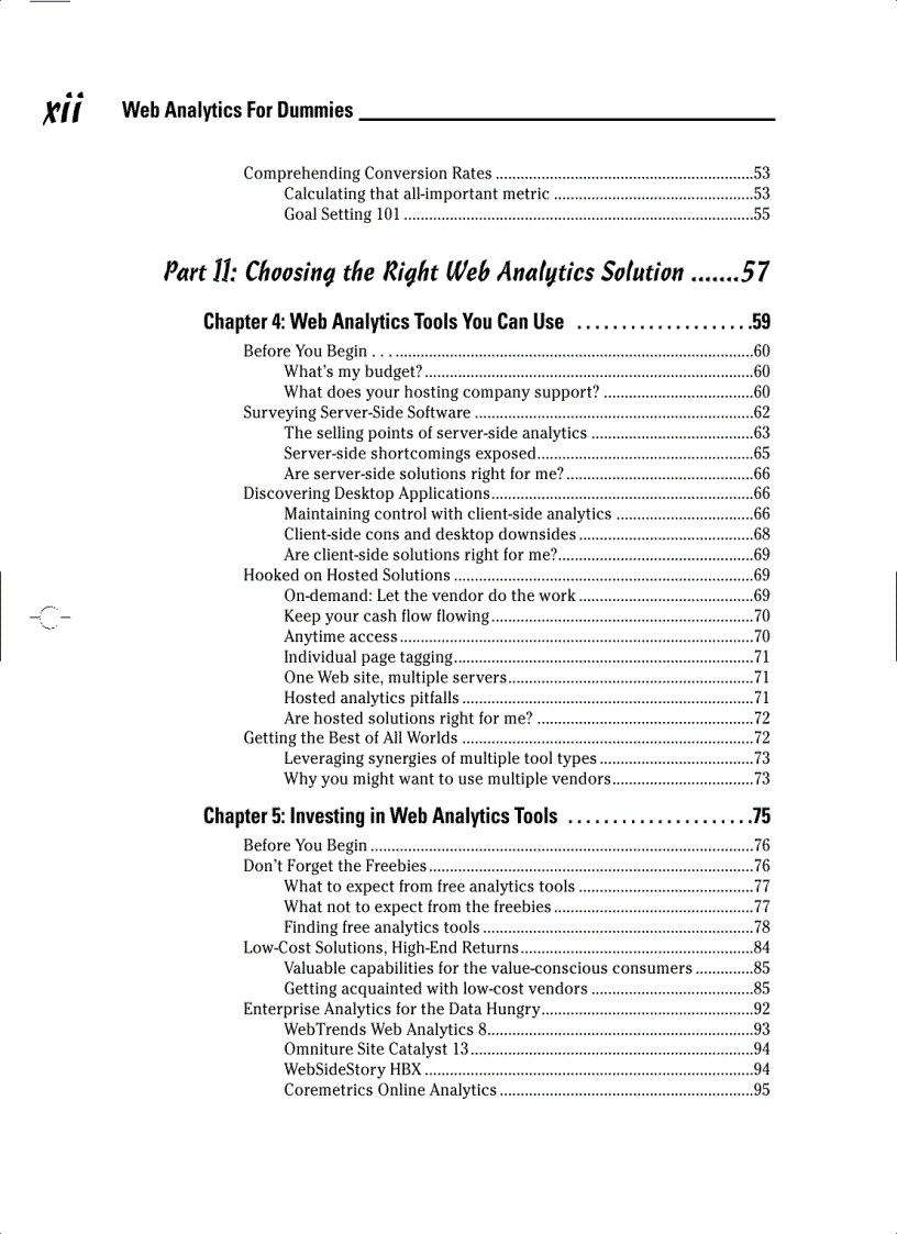 image for page Web Analytics for Dummies