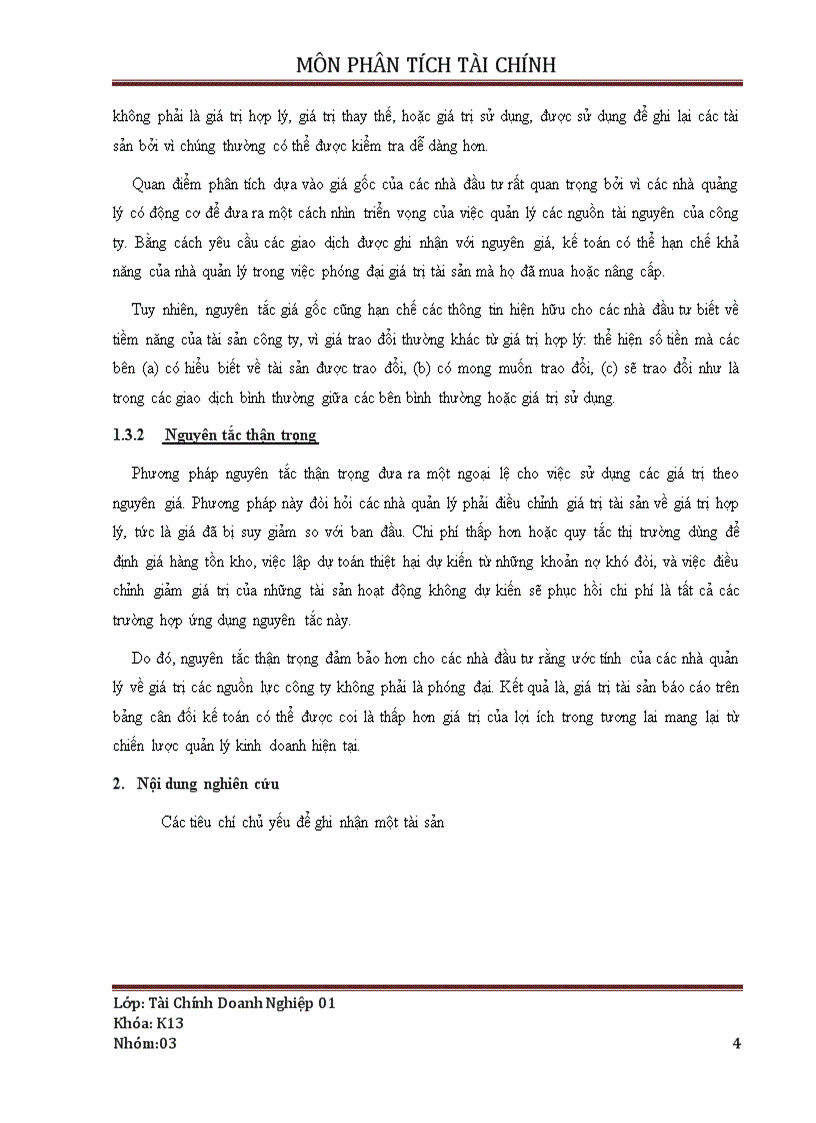 image for page Nguyên tắc giá gốc và Nguyên tắc thận trọng