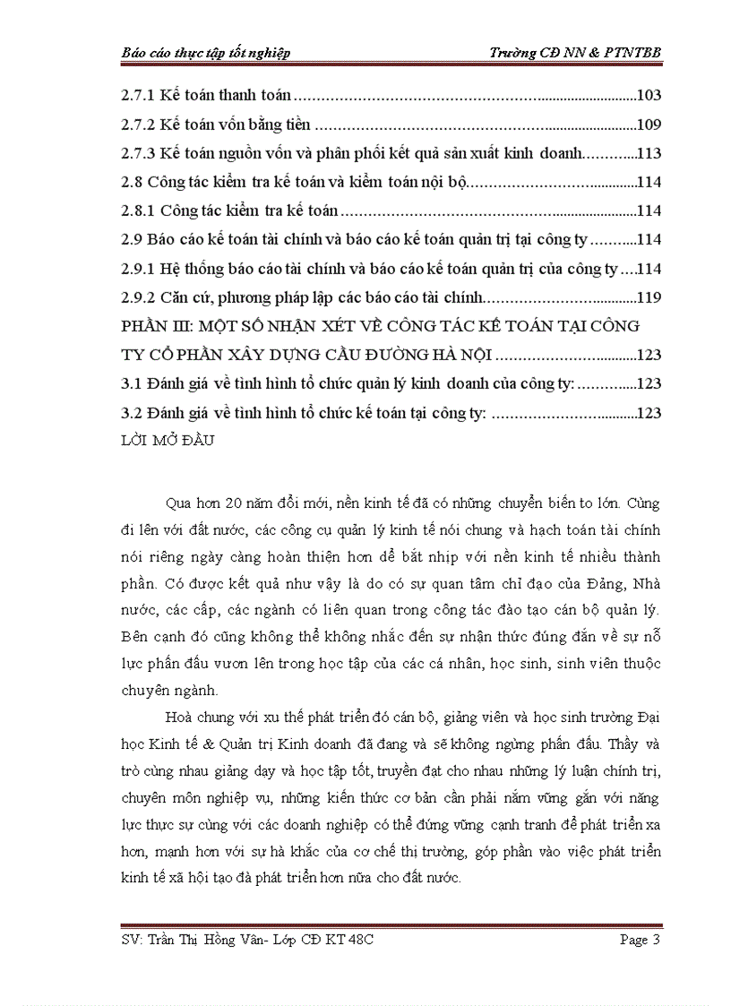 image for page Công tác kế toán tại công ty Cổ phần Xây dựng Cầu đường Hà Nội