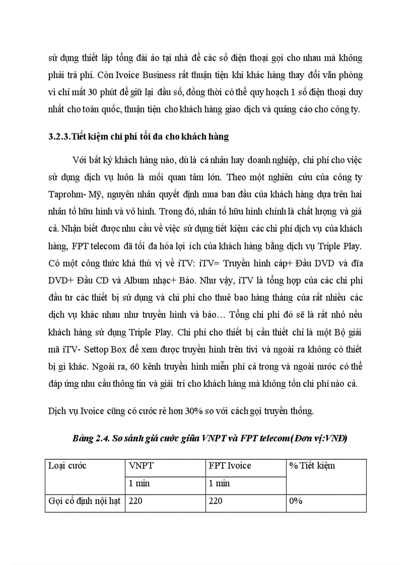 image for page Nâng cao chất lượng dịch vụ khách hàng của công ty cổ phần Viễn Thông FPT miền Bắc FPT telecom thông qua công nghệ Triple Play