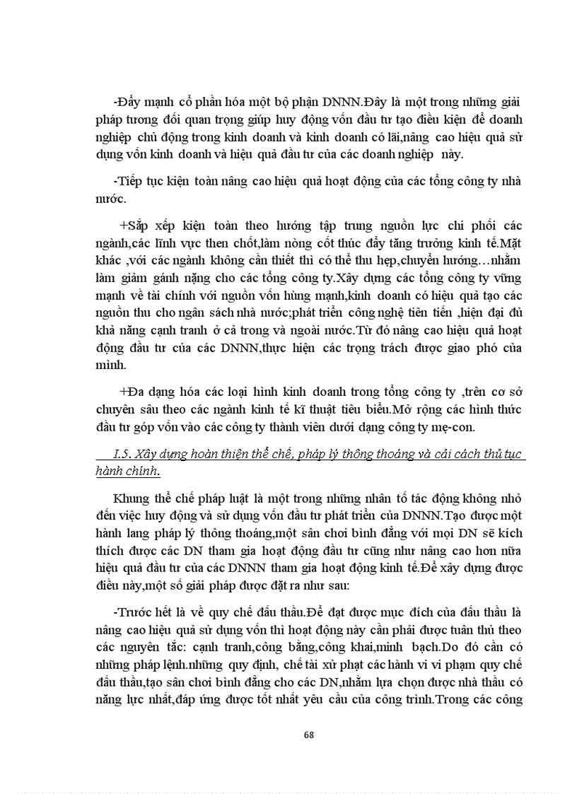 image for page Nội dung cơ bản của đầu tư phát triển trong doanh nghiệp Phân tích tình hình đầu tư trong hệ thống Doanh nghiệp nhà nước