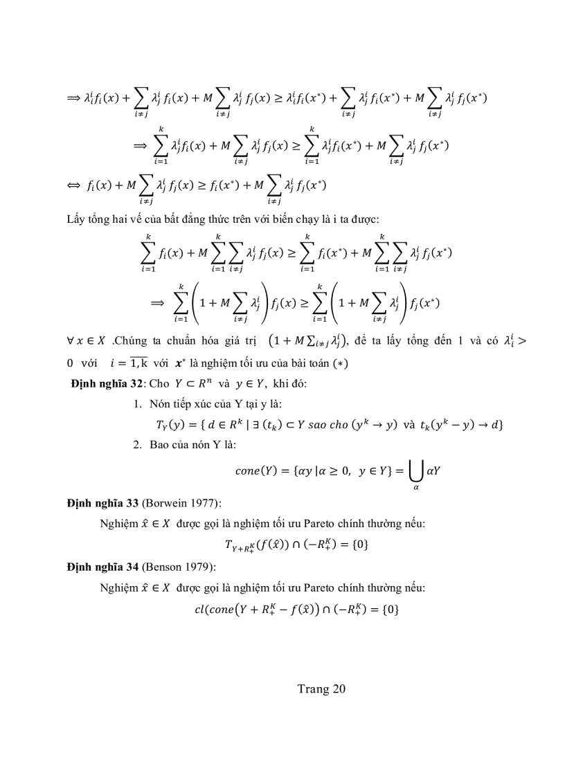 image for page Một lớp các phương pháp giải bài toán tối ưu nhiều mục tiêu