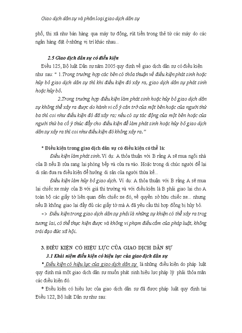 image for page Giao dịch dân sự và phân loại giao dịch dân sự theo quy định của pháp luật hiện hành