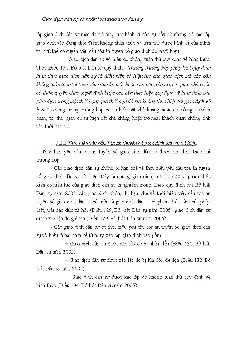 image for page Giao dịch dân sự và phân loại giao dịch dân sự theo quy định của pháp luật hiện hành