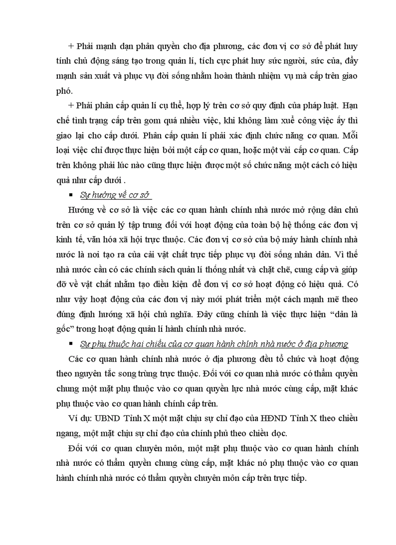 image for page Phân tích nguyên tắc tập trung dân chủ và chỉ ra ý nghĩa của nguyên tắc này trong quản lí hành chính nhà nước ở Việt Nam hiện nay