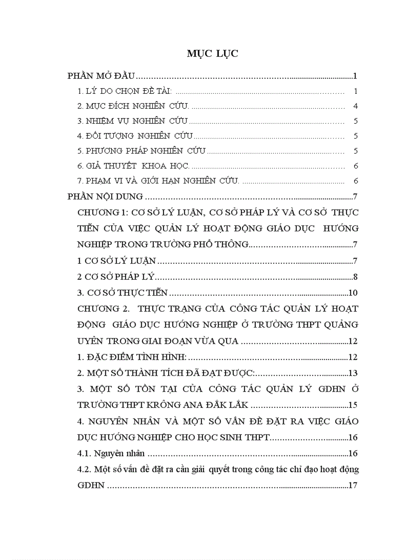 image for page Một số biện pháp nhằm nâng cao chất lượng quản lý giáo dục hướng nghiệp ở trường trung học phổ thông Krông Ana tỉnh Đắk Lắk