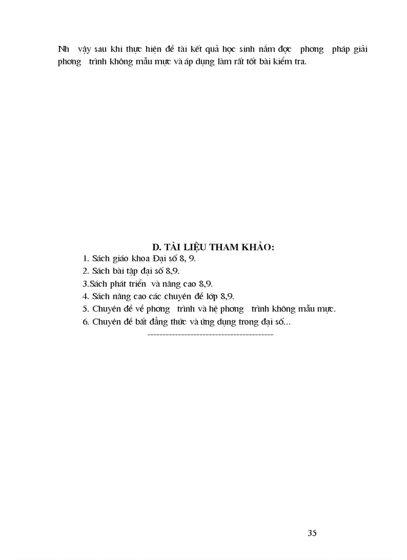 image for page Hướng dẫn học sinh giải phương trình không mẫu mực