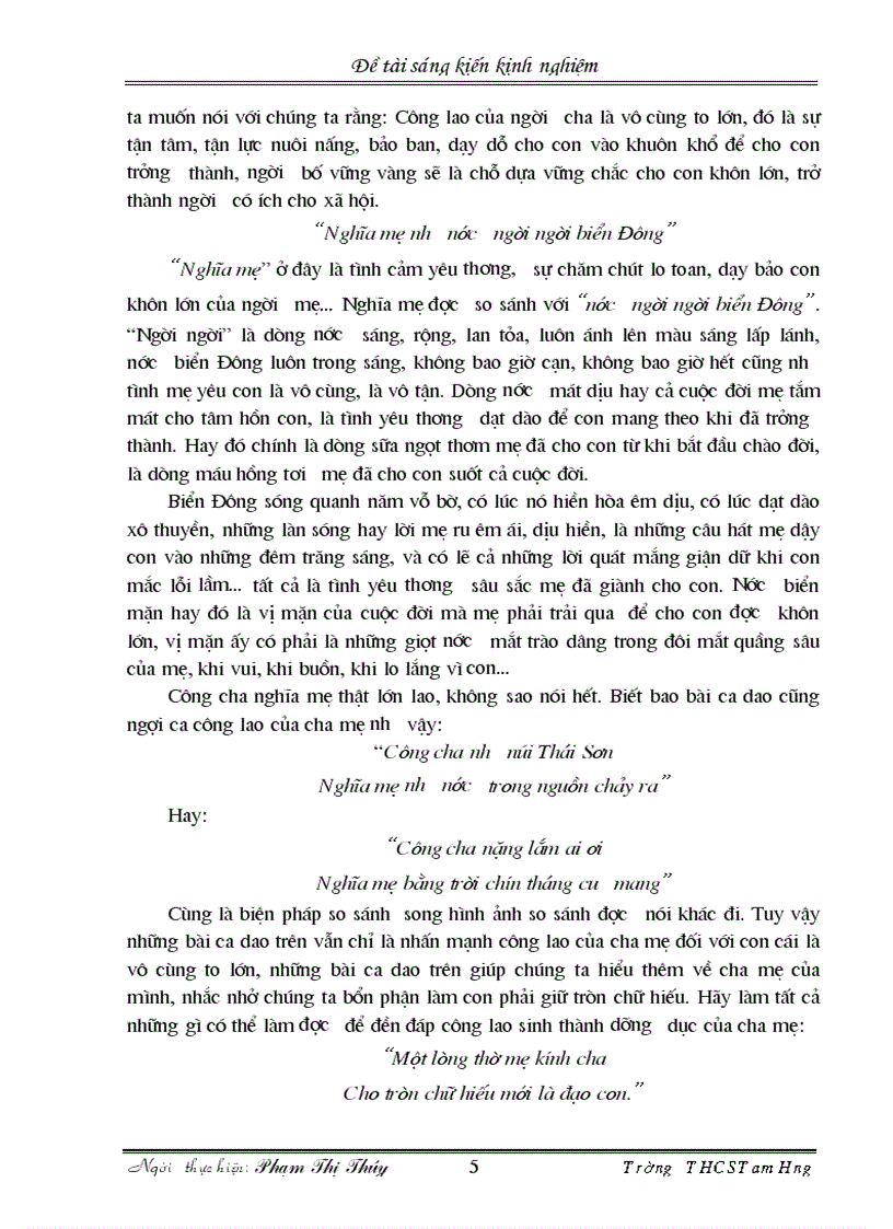 image for page Rèn học sinh kỹ năng cảm thụ văn học qua một số biện pháp tu từ