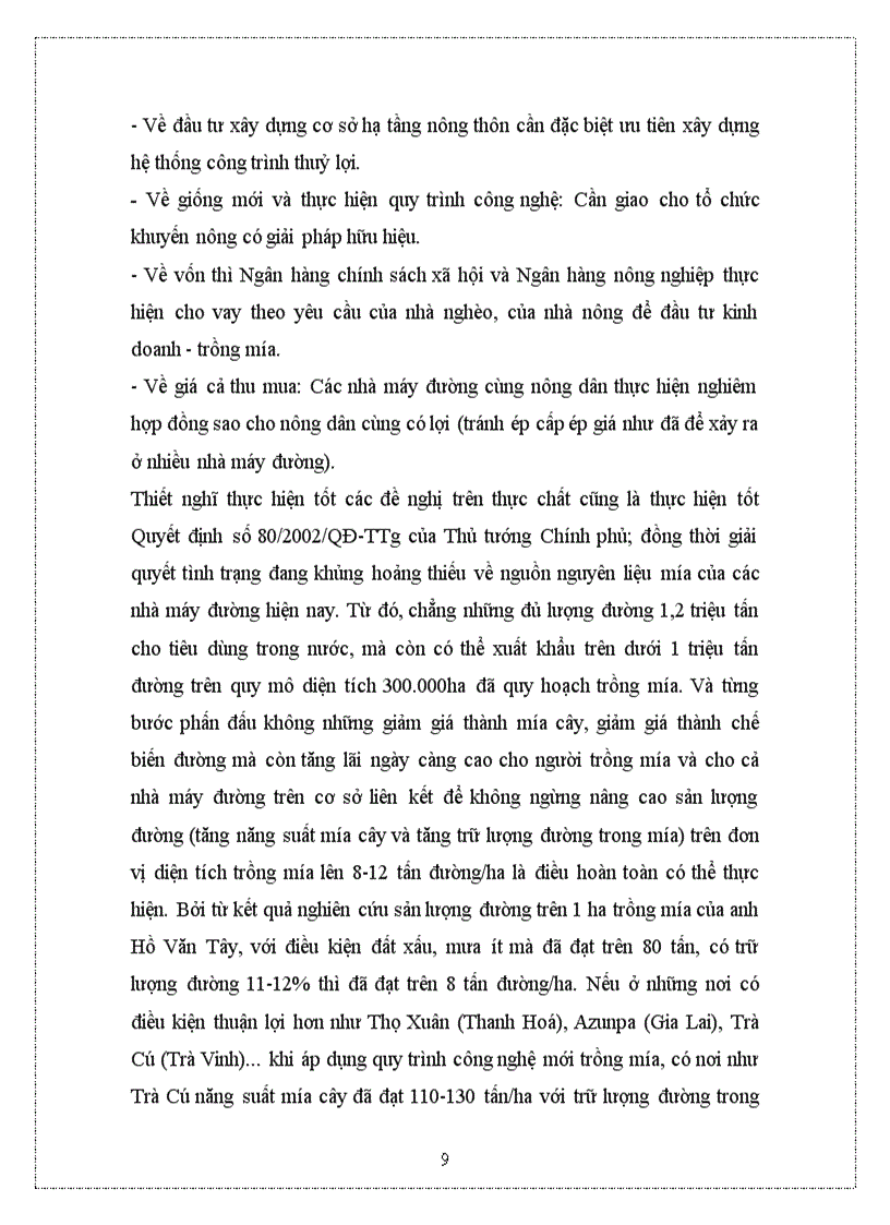 image for page Thực trạng sản xuất khả năng cạnh tranh của sản xuất đường mía ở Việt Nam