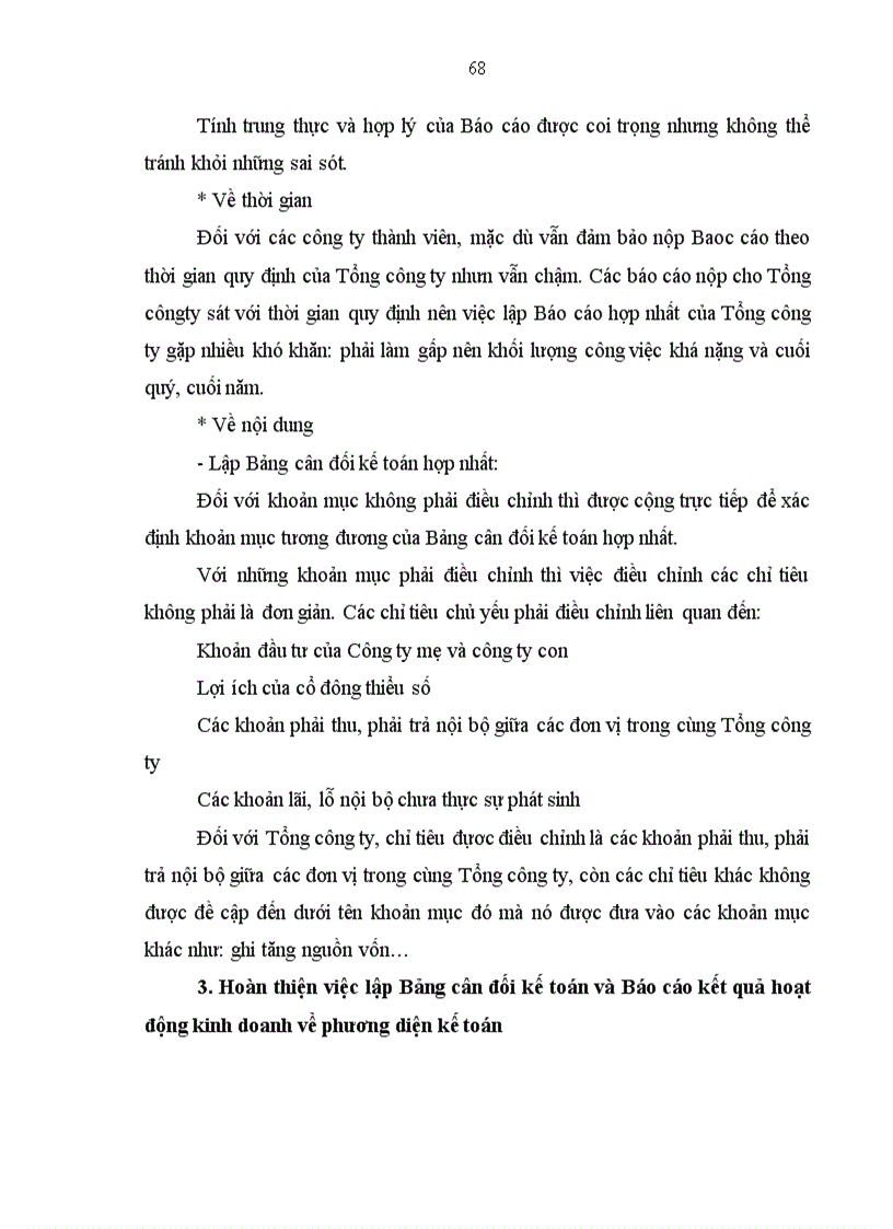 image for page Thực trạng Hoàn thiện lập Bảng cân đối kế toán và Báo cáo kết quả hoạt động kinh doanh tại Tổng công ty đường sông miền Bắc