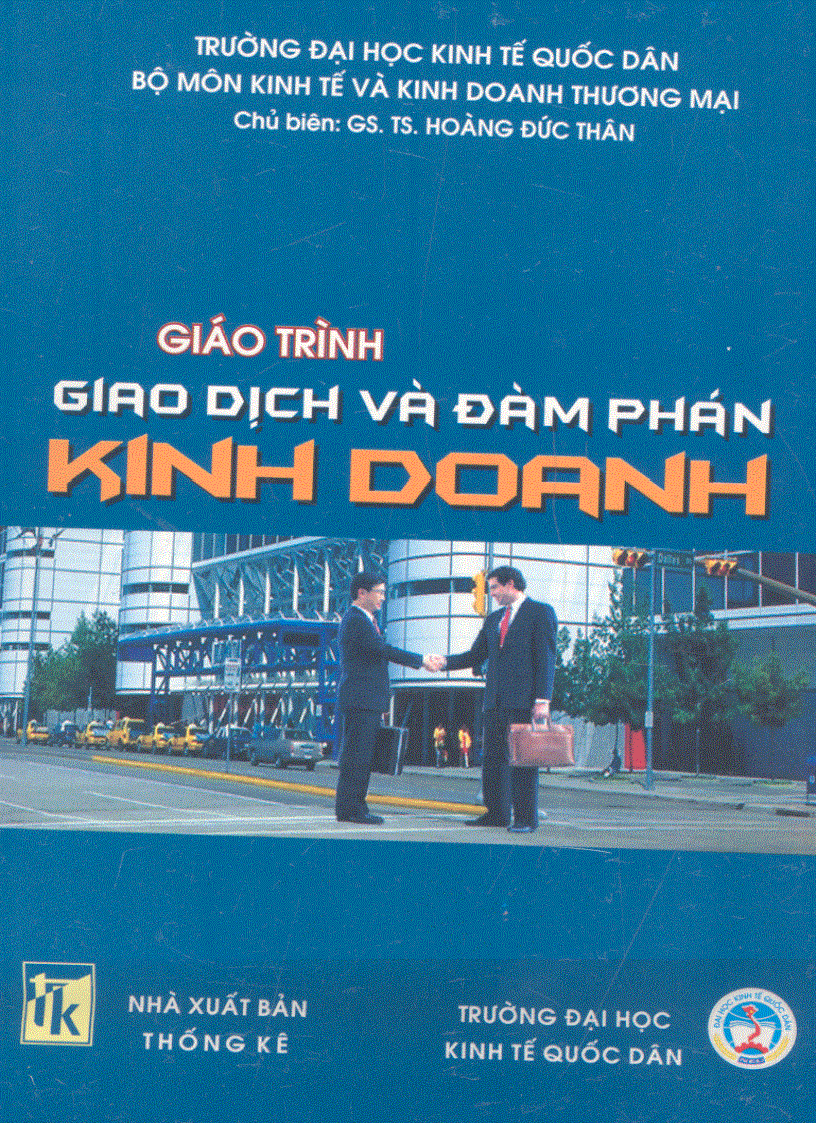 image for page Giáo trình giao dịch và đàm phán kinh doanh