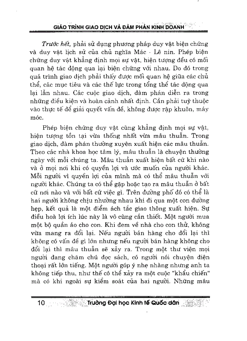 image for page Giáo trình giao dịch và đàm phán kinh doanh