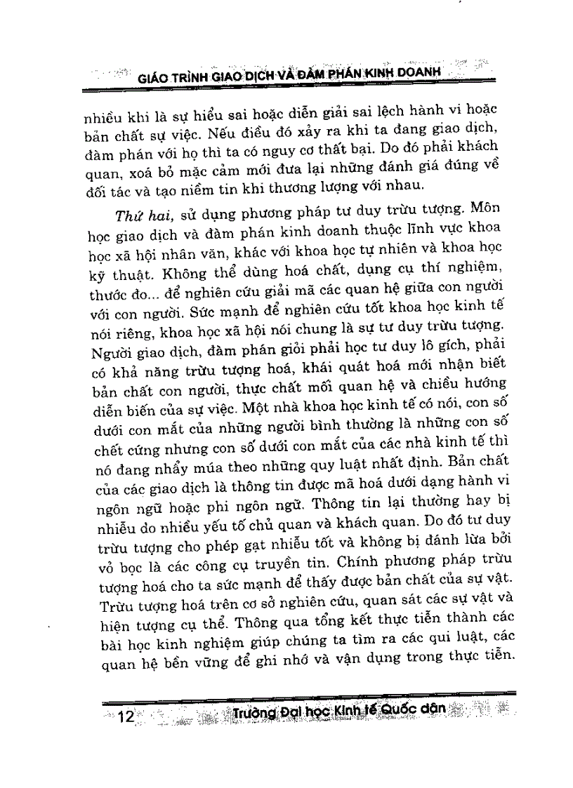 image for page Giáo trình giao dịch và đàm phán kinh doanh