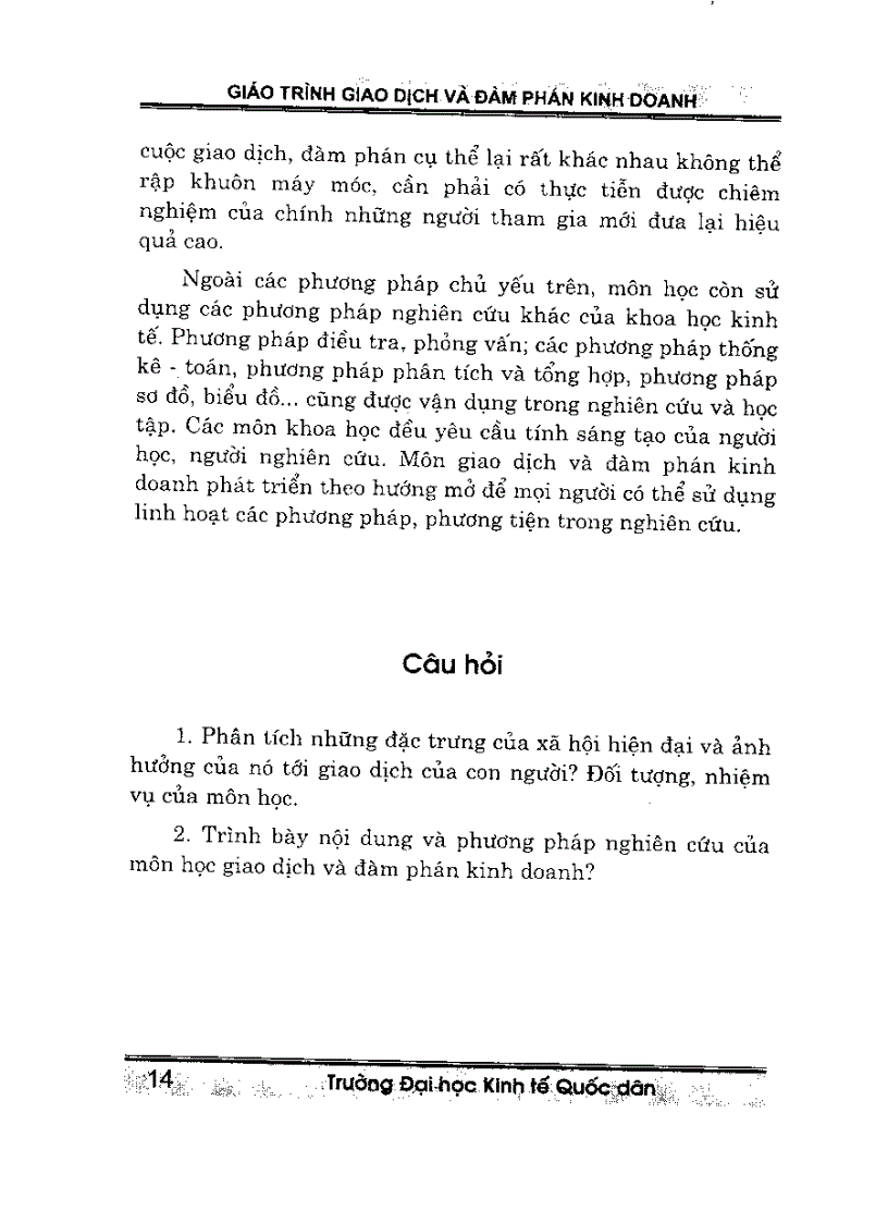 image for page Giáo trình giao dịch và đàm phán kinh doanh