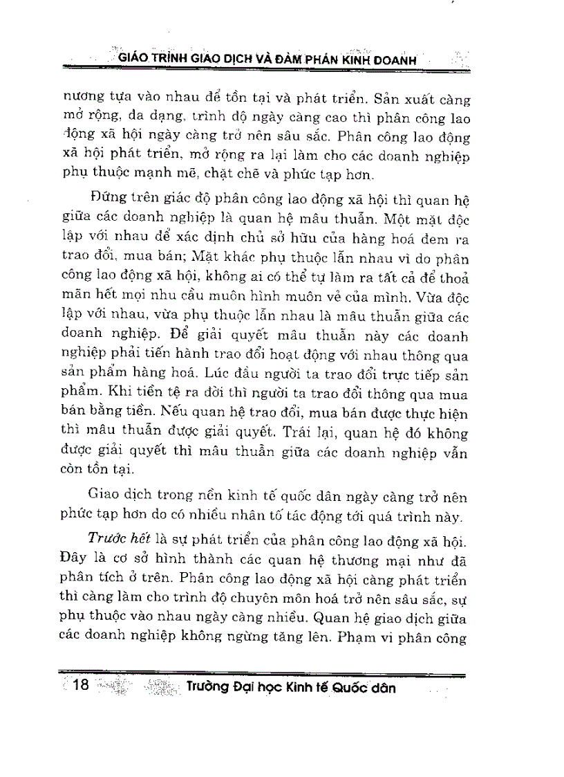 image for page Giáo trình giao dịch và đàm phán kinh doanh