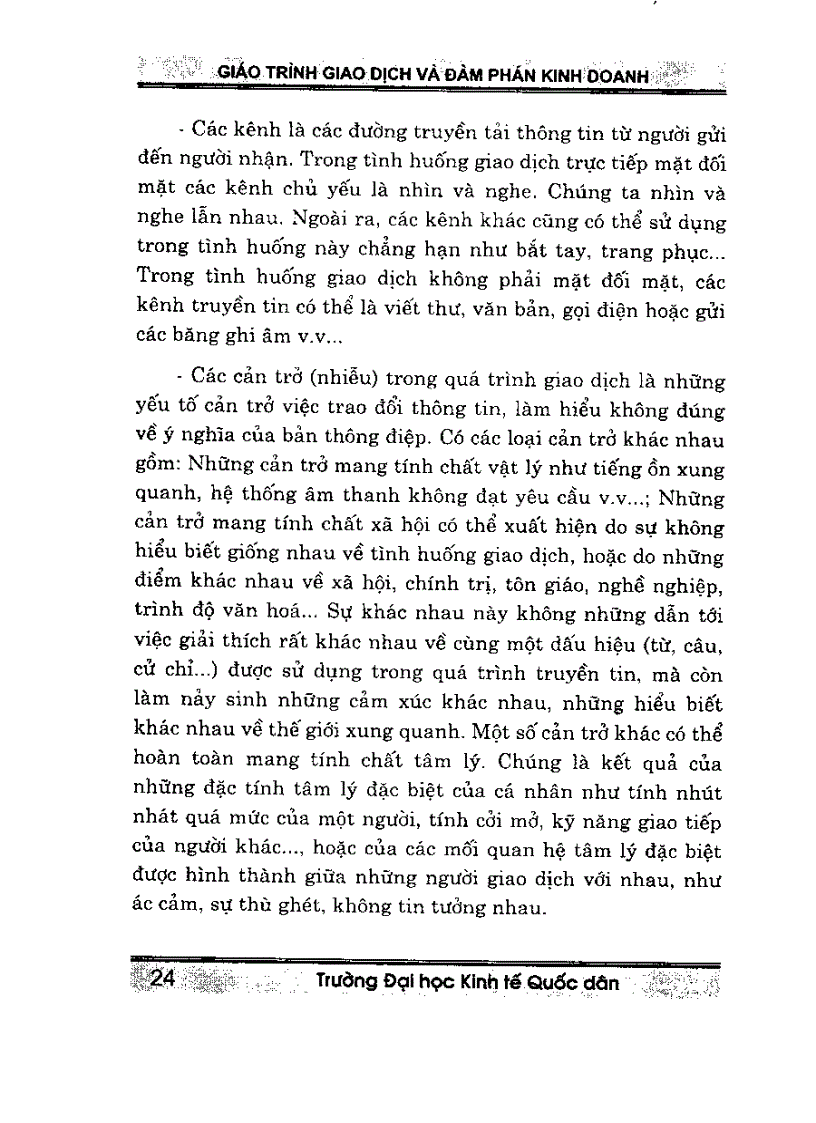 image for page Giáo trình giao dịch và đàm phán kinh doanh