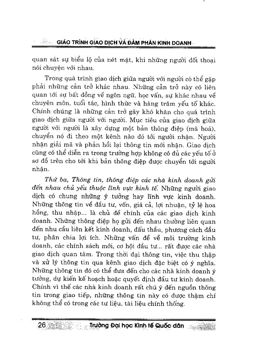 image for page Giáo trình giao dịch và đàm phán kinh doanh