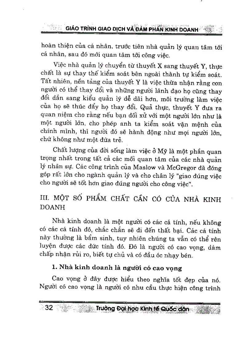 image for page Giáo trình giao dịch và đàm phán kinh doanh