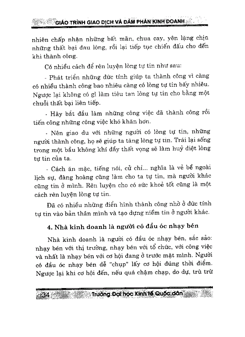 image for page Giáo trình giao dịch và đàm phán kinh doanh
