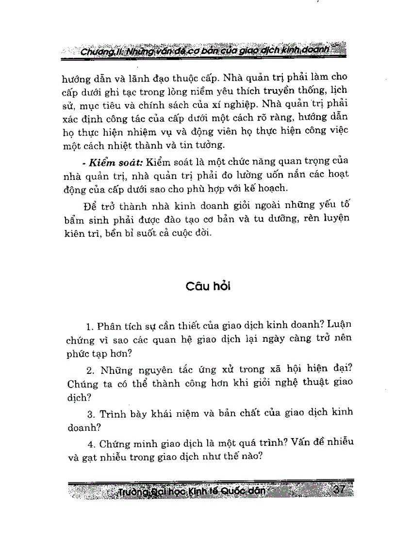 image for page Giáo trình giao dịch và đàm phán kinh doanh