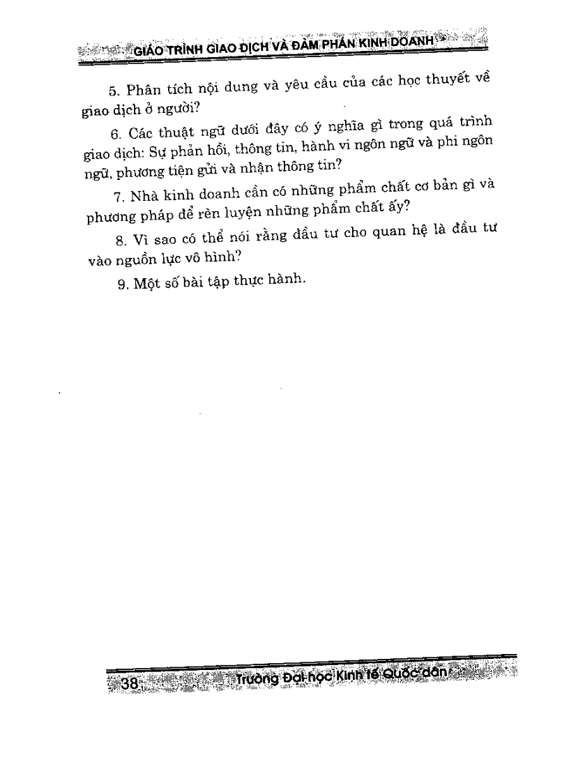image for page Giáo trình giao dịch và đàm phán kinh doanh