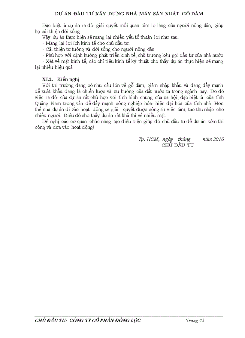 image for page Dự án đầu tư xây dựng nhà máy sản xuất gỗ dăm