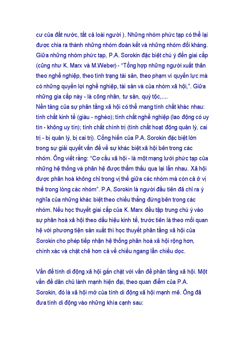 image for page PA Sorokin va ly thuyê t vê phân tâ ng xa hô i