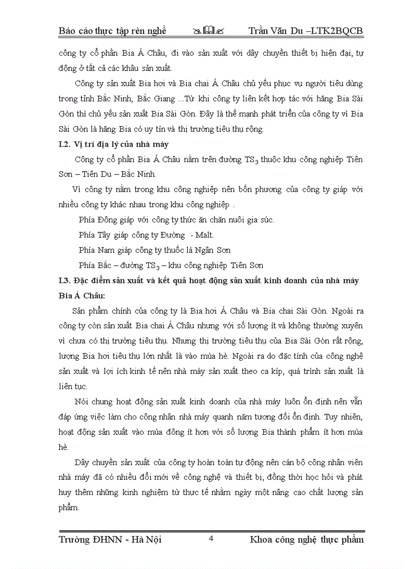 image for page Quy trình sản xuất bia tại nhà máy Bia Á Châu