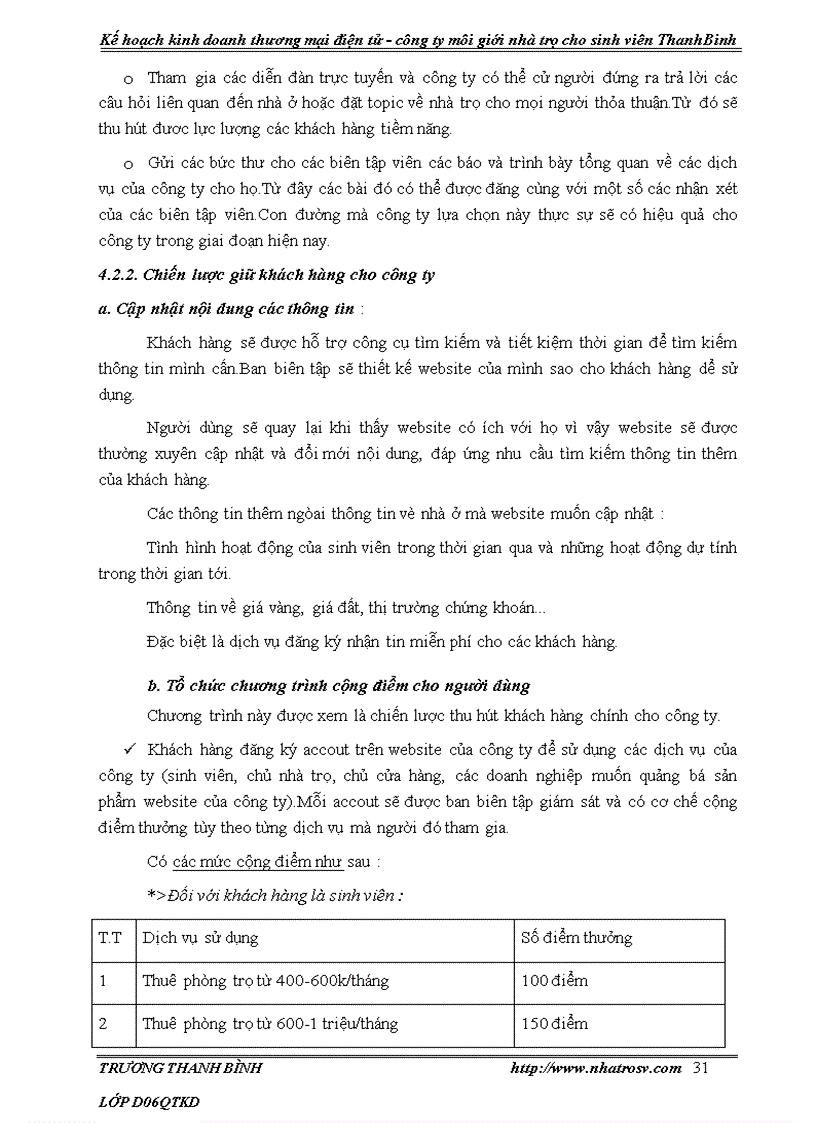image for page Kế hoạch kinh doanh công ty môi giới nhà trọ cho sinh viên