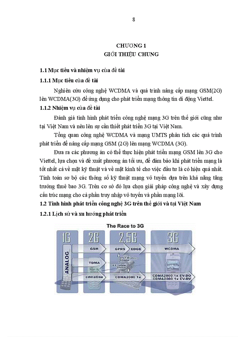 image for page THẠC SỸ KHOA HỌC XỬ LÝ THÔNG TIN VÀ TRUYỀN THÔNG Nghiên cứu công nghệ CDMA ứng dụng cho nâng câp mạng GSM của Viettel lên 3G