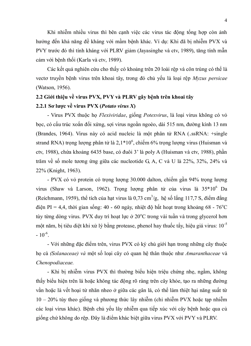 image for page Nghiên cứu một số virus trên khoai tây PVX PVY PLRV tại Đà Lạt bằng kỹ thuật ELISA RT PCR và giải trình tự