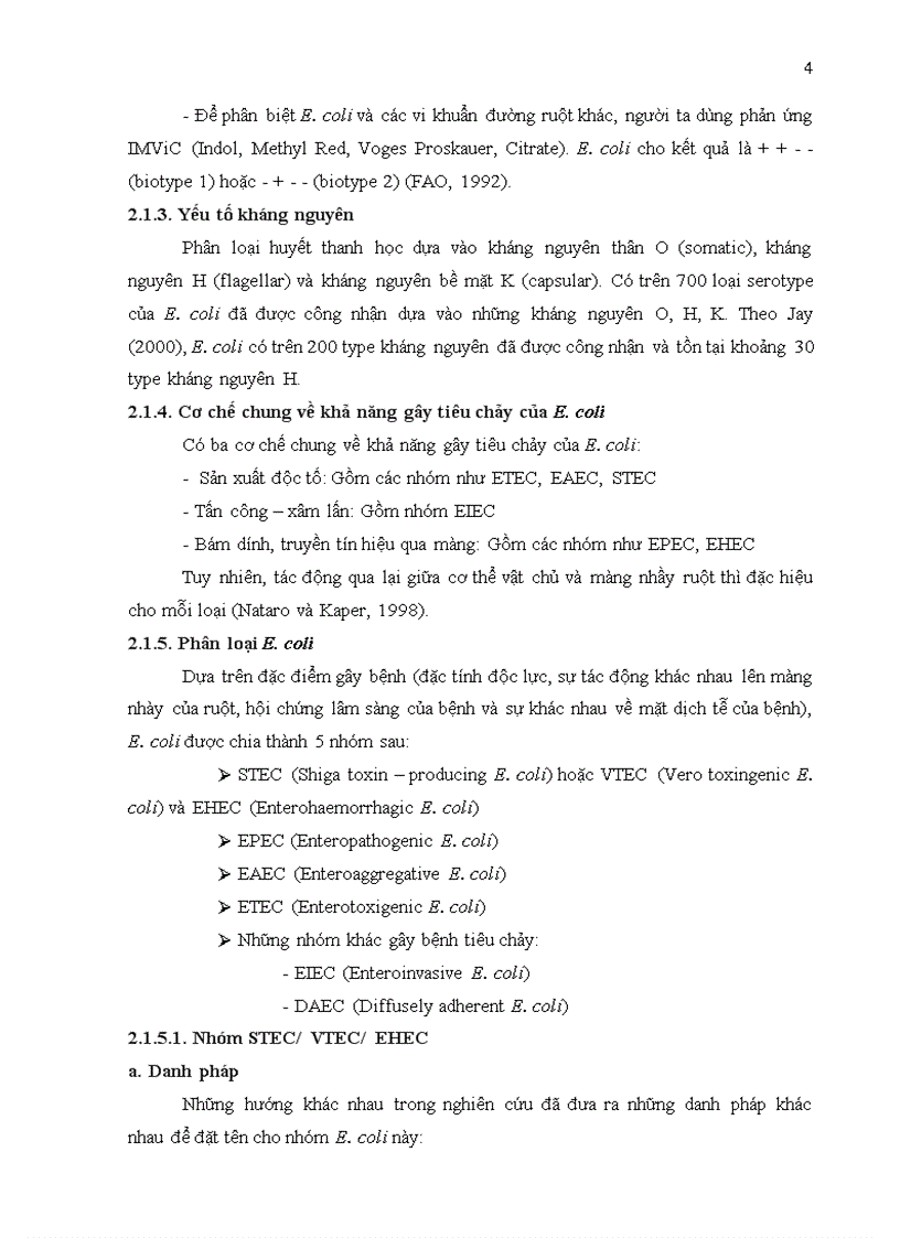 image for page Ứng dụng kỹ thuật multiplex pcr để phát hiện các gen độc lực của vi khuẩn escherichia coli phân lập từ phân bò phân heo tiêu chảy và thịt bò