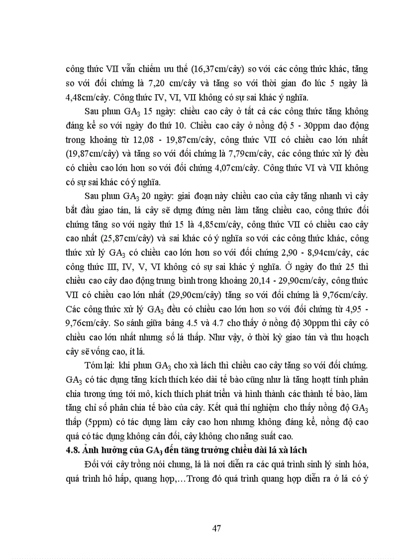 image for page Ảnh hưởng của gibberellin đến sinh trưởng phát triển năng suất và chất lượng của xà lách vụ Xuân Hè 2008 tại thành Phố Huế