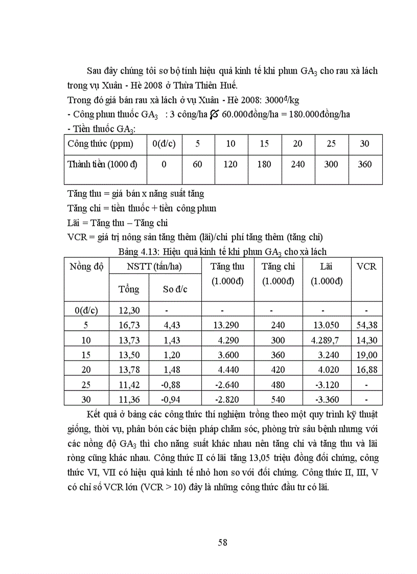 image for page Ảnh hưởng của gibberellin đến sinh trưởng phát triển năng suất và chất lượng của xà lách vụ Xuân Hè 2008 tại thành Phố Huế