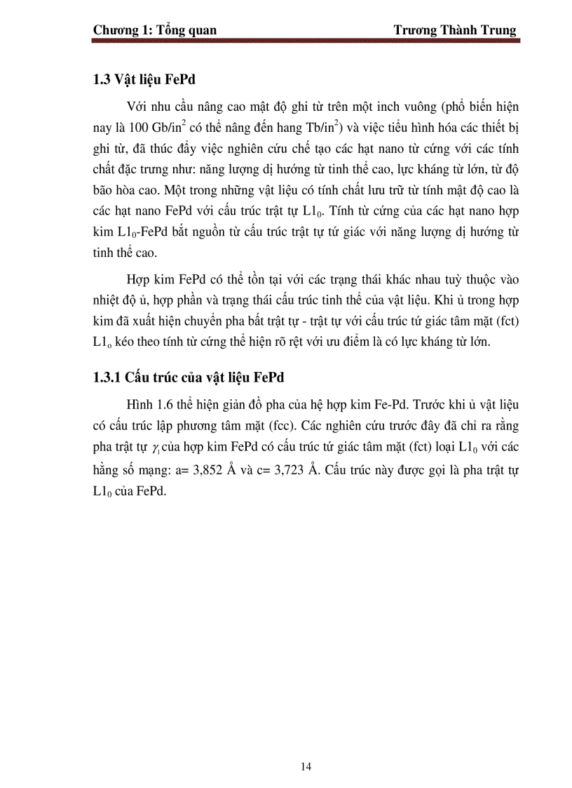 image for page Nghiên cứu chế tạo và tính chất của vật liệu từ nano FePd