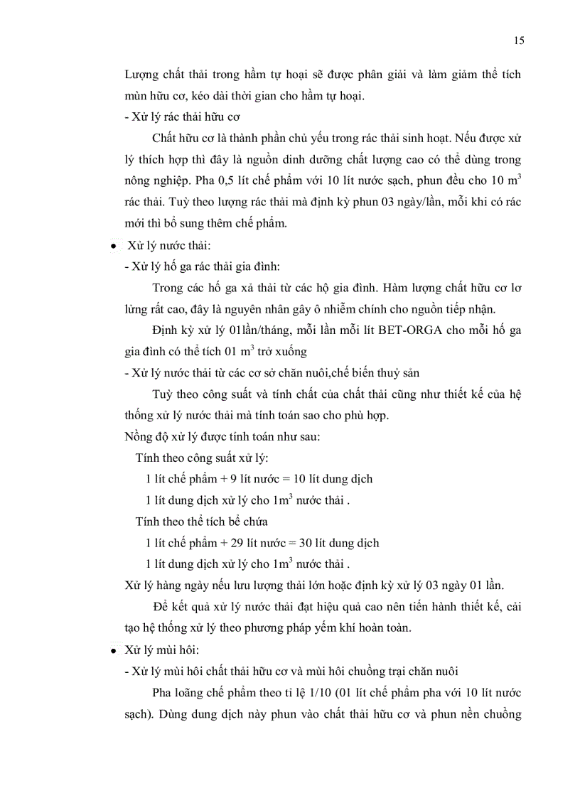 image for page Thử nghiệm bổ sung chế phẩm sinh học trong mô hình xử lý nước thải chăn nuôi của trại heo Đồng Hiệp