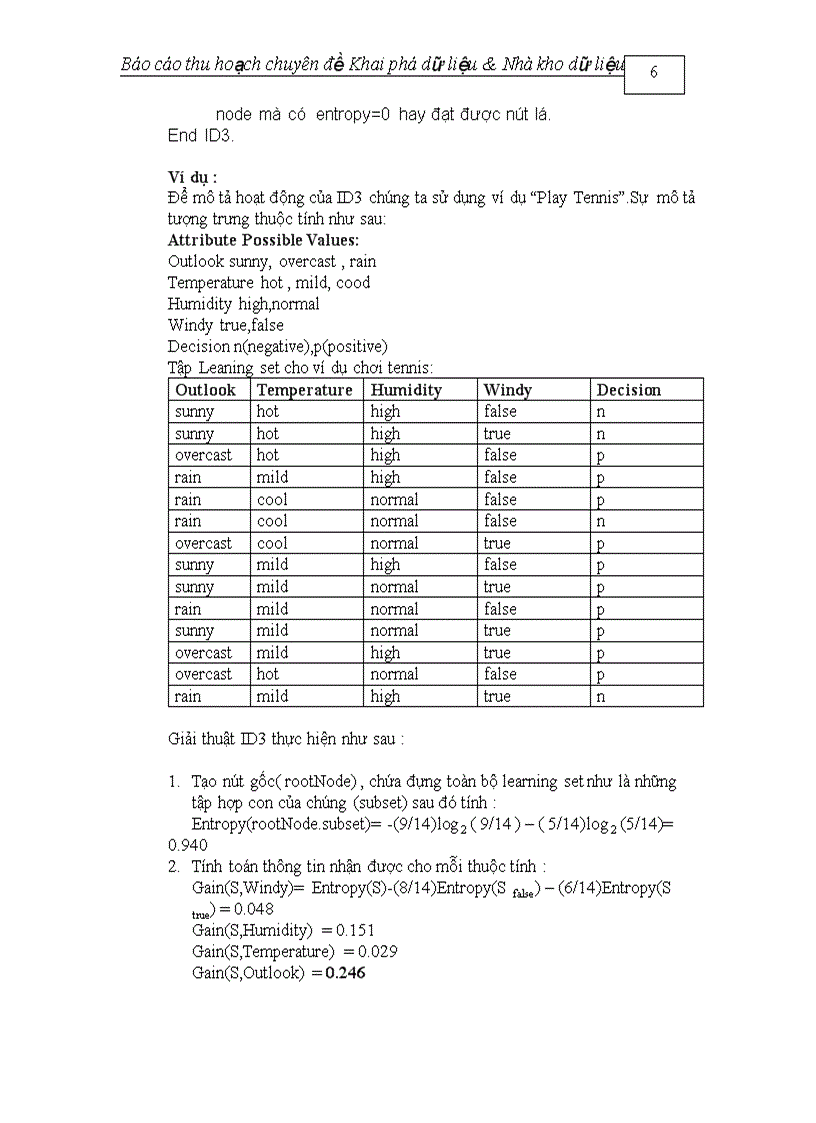 image for page Kỹ thuật phân lớp dữ liệu trong Khai Phá Dữ Liệu