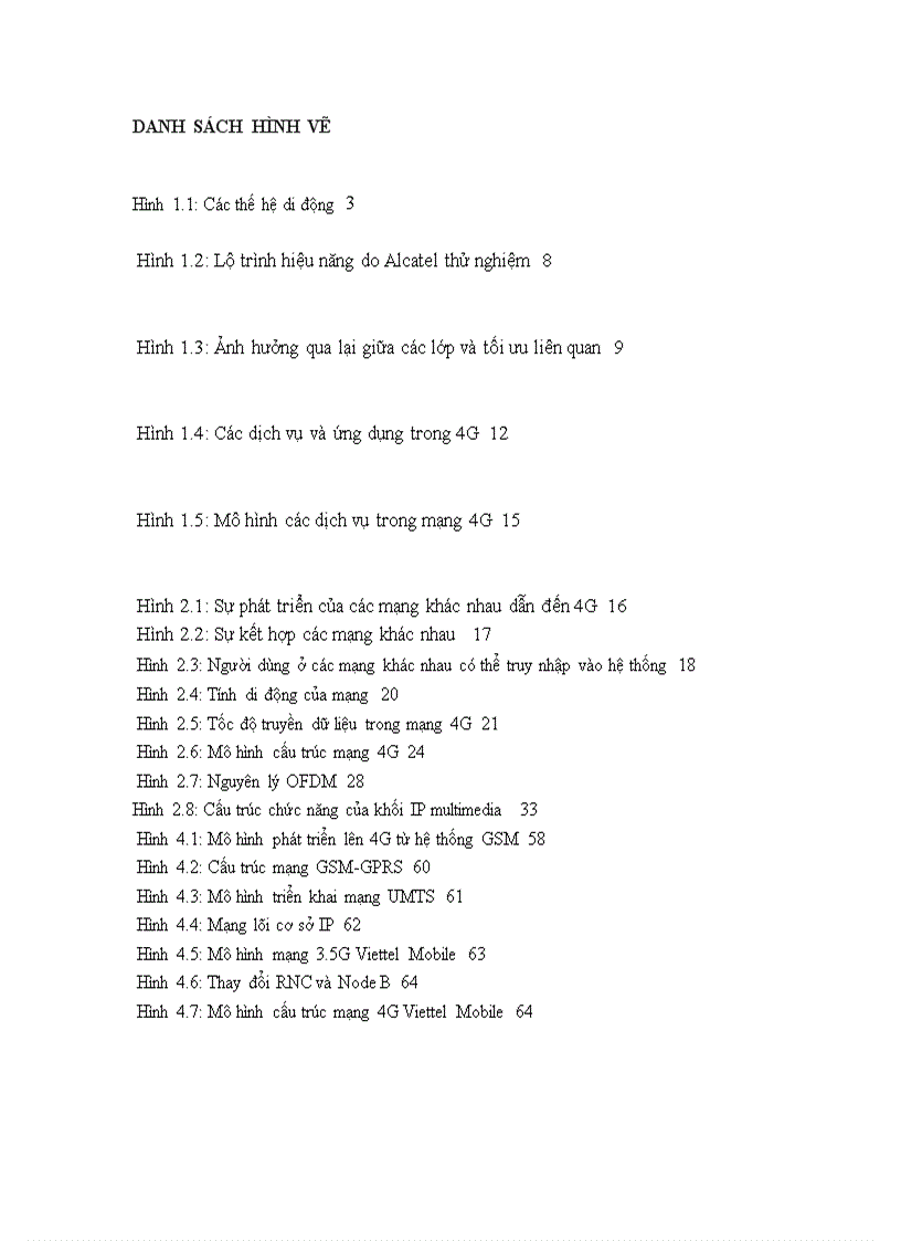 image for page Nghiên cứu ứng dụng công nghệ 4G cho mạng di động di động Viettel Mobile