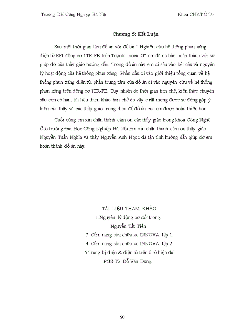 image for page Nghiên cứu hệ thống phun xăng điện tử EFI động cơ 1TR FE trên Toyota Inova G