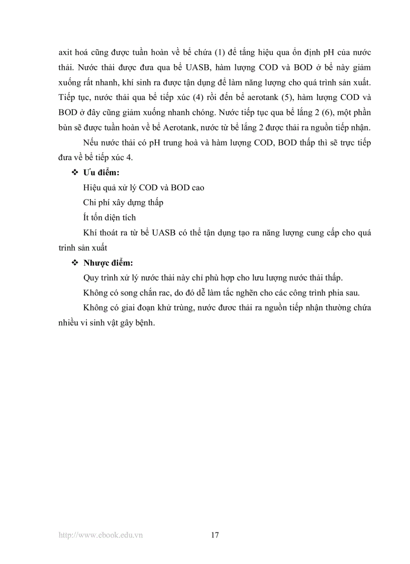 image for page Tính toán và thiết kế hệ thống xử lý nước thải nhà máy bia bằng phương pháp sinh học lưu lượng 2000 m3 ngày đêm