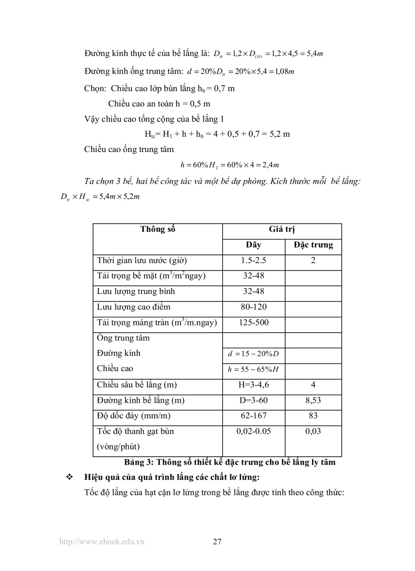 image for page Tính toán và thiết kế hệ thống xử lý nước thải nhà máy bia bằng phương pháp sinh học lưu lượng 2000 m3 ngày đêm