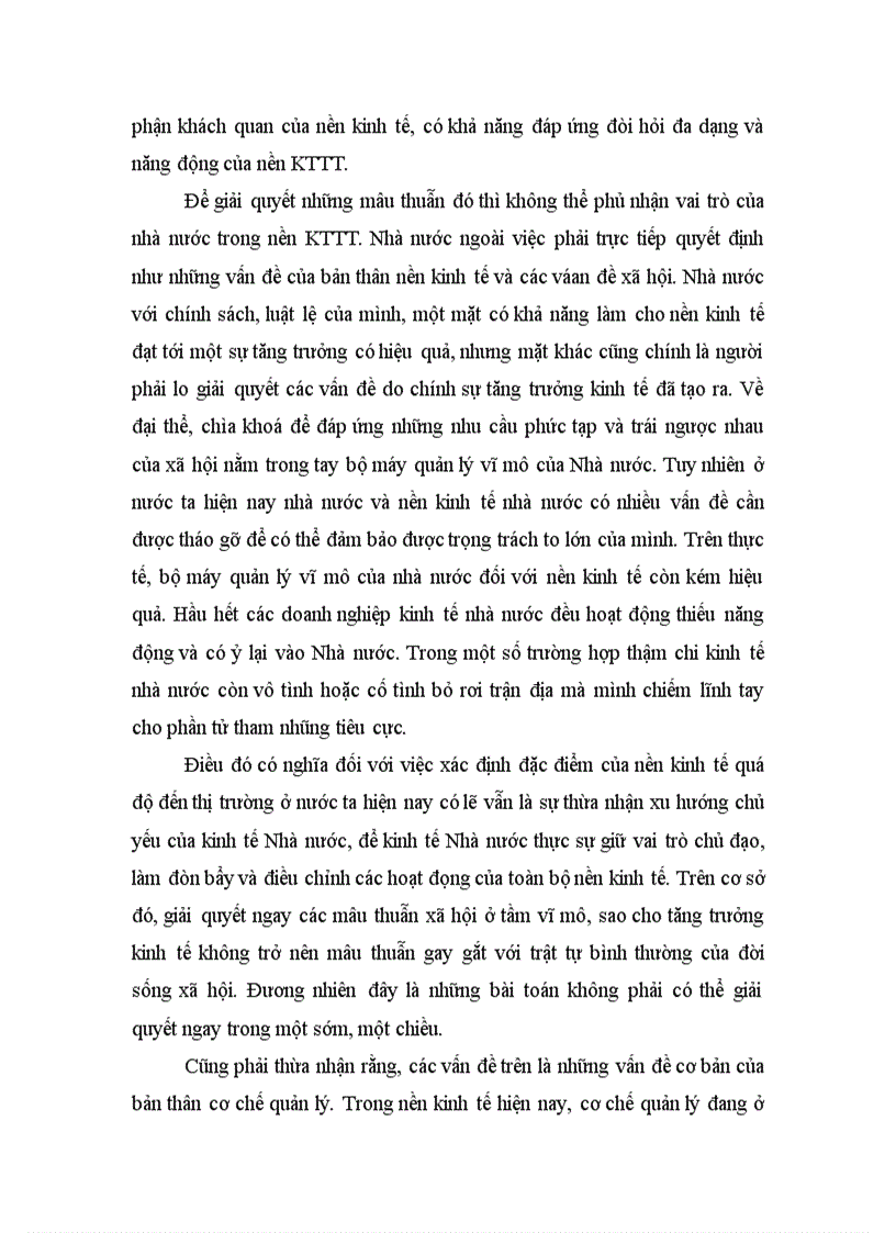 image for page Vận dụng quy luật mâu thuẫn và sự vận dụng nó trong quá trình chuyển sang nền kinh tế thị trường ở Việt Nam