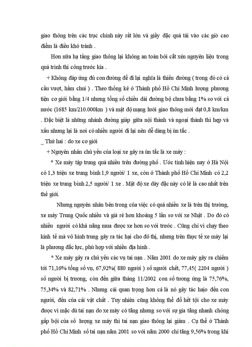 image for page Vận dụng cặp nguyên nhân kết quả phân tích nạn ùn tắc giao thông đô thị Việt Nam