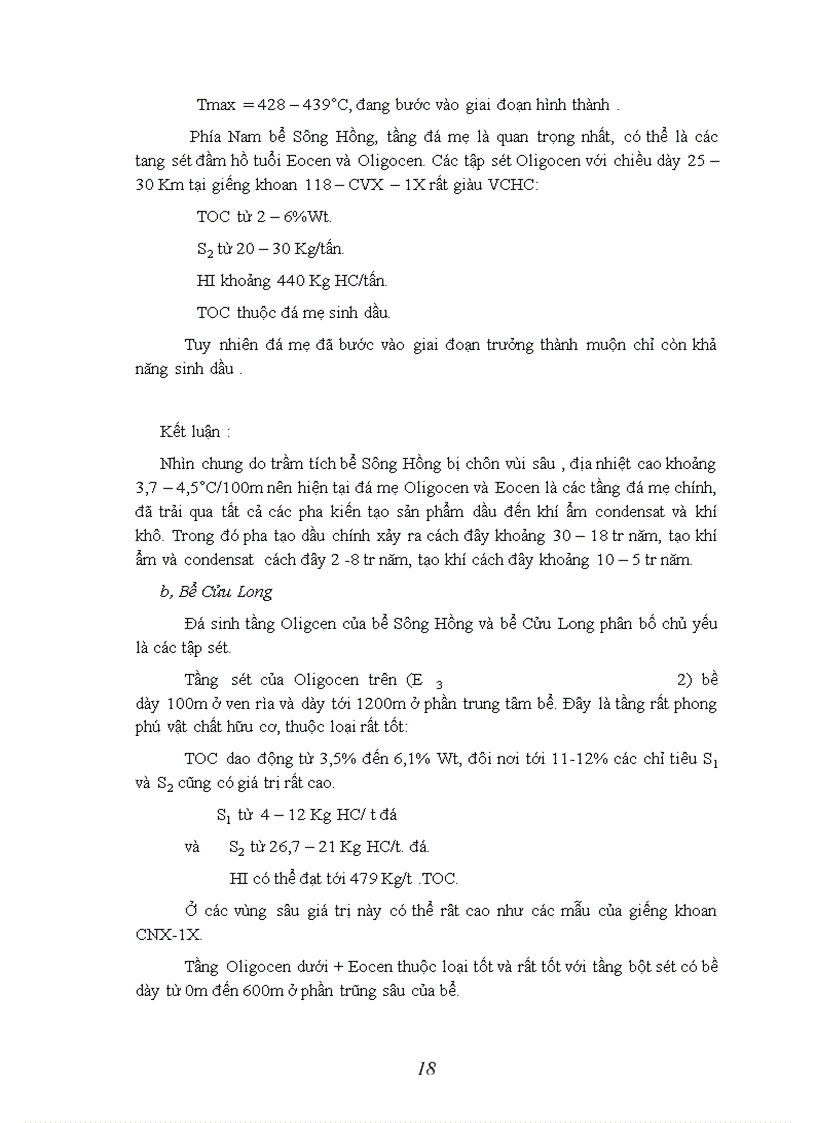 image for page Nghiên cứu đối sánh tướng trầm tích Oligocen bể Sông Hồng và bể Cửu Long và từ đó đánh giá triển vọng dầu khí