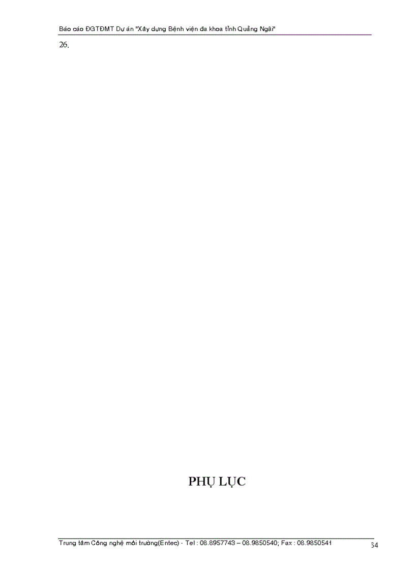 image for page Báo cáo đánh giá tác động môi trường dự án đầu tư xây dựng bệnh viện đa khoa tỉnh quảng ngãi