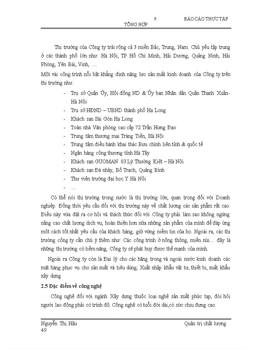 image for page Báo cáo thực tập tại Công ty cổ phần xây dựng số 1 VINACONEX