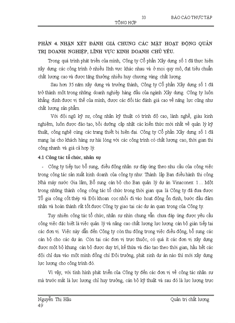 image for page Báo cáo thực tập tại Công ty cổ phần xây dựng số 1 VINACONEX