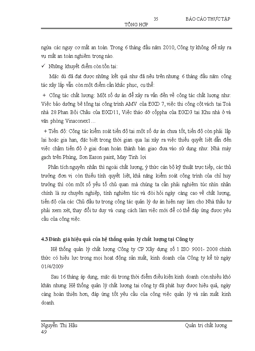 image for page Báo cáo thực tập tại Công ty cổ phần xây dựng số 1 VINACONEX