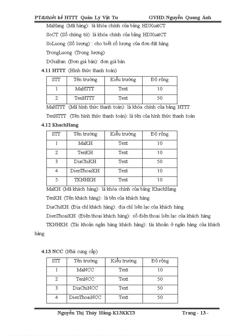 image for page Phân tích và thiết kế hệ thống thông tin quản lý vật tư tại Công ty VINACONEX 10
