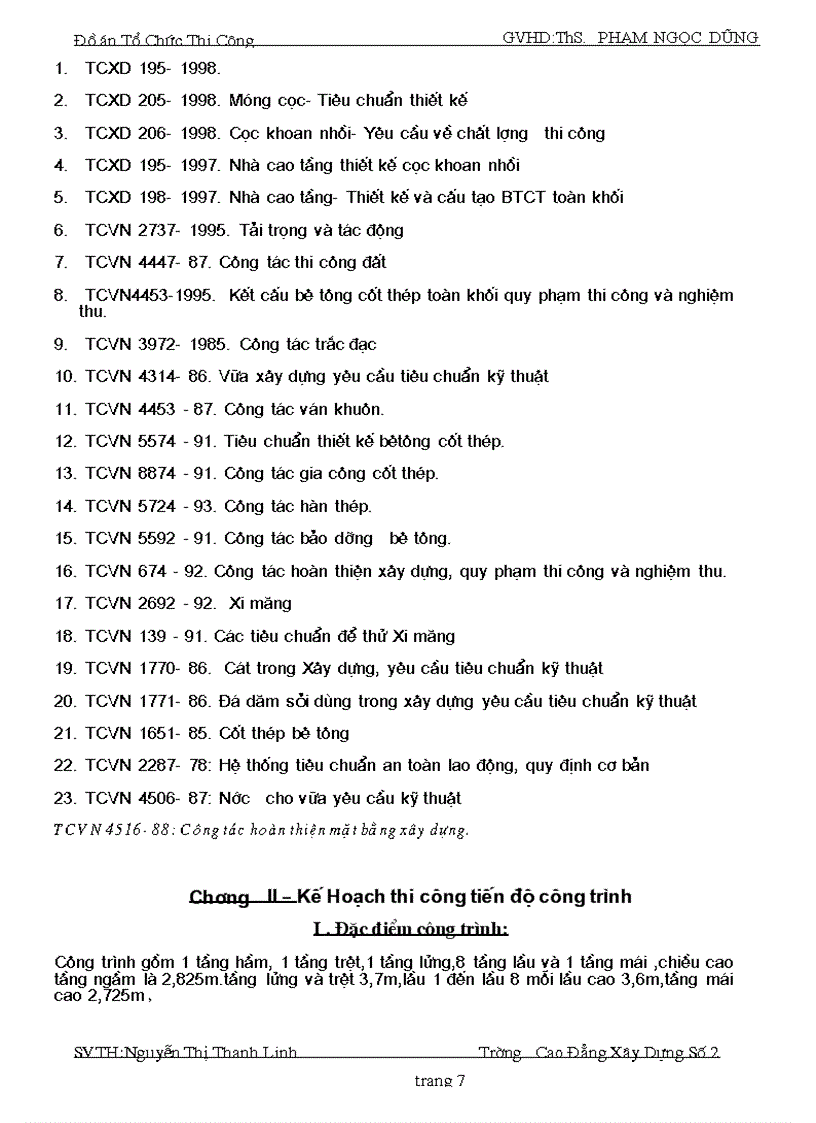 image for page Đồ án Tổ chức thi công thuyết minh